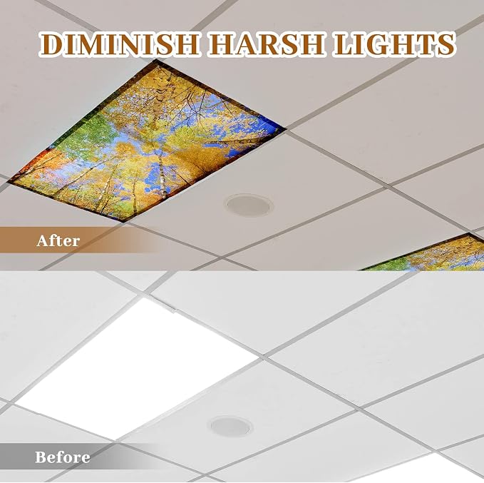 Patelai 4 x 2 Feet Fabric Fluorescent Light Cover - Image 3