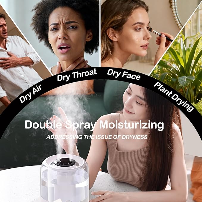 Humidifiers for Bedroom-Cold Mist Humidifier - Image 4