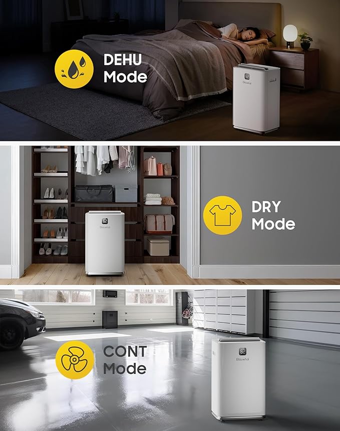 150 Pints Dehumidifier with Pump, 8000 Sq.Ft Dehumidifier - Image 4