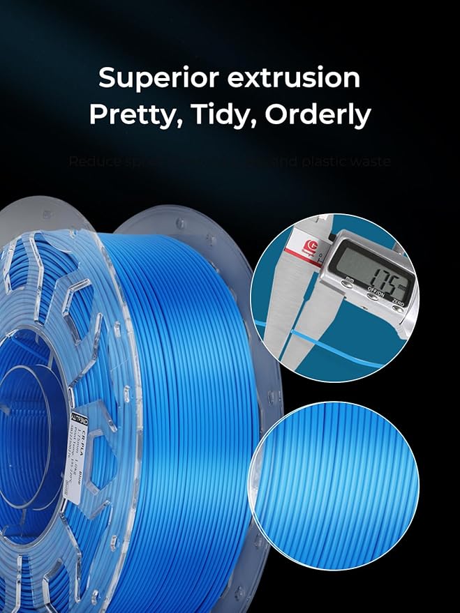 Creality PLA Filament 1.75mm, 3D Printer Filament Bundle 2 kg, Enhanced - Image 5