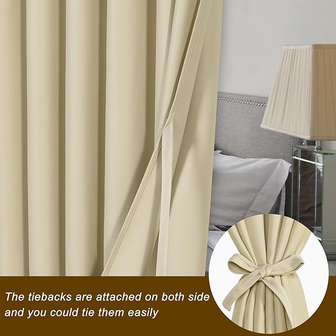 Hiasan Sliding Glass Door Blackout Curtains - Image 3