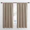 NICETOWN Window Curtains for Bedroom, 2 Panels, W42 x L48 -Inch, Home by NICETOWN