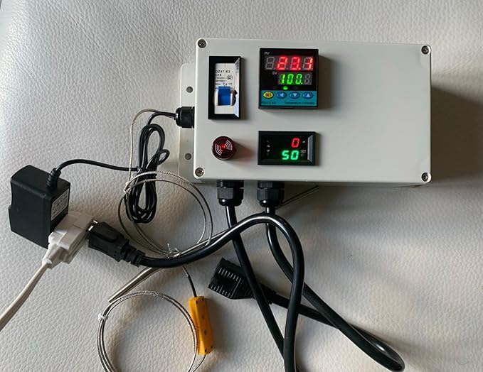Plug & Play PID Temperature Controller + Timer Control Panel Box - Image 3