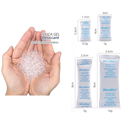 Silica Gel Packets, 0.5 Gram 2800 Silica Packets, Food Grade Dessicant - Image 4