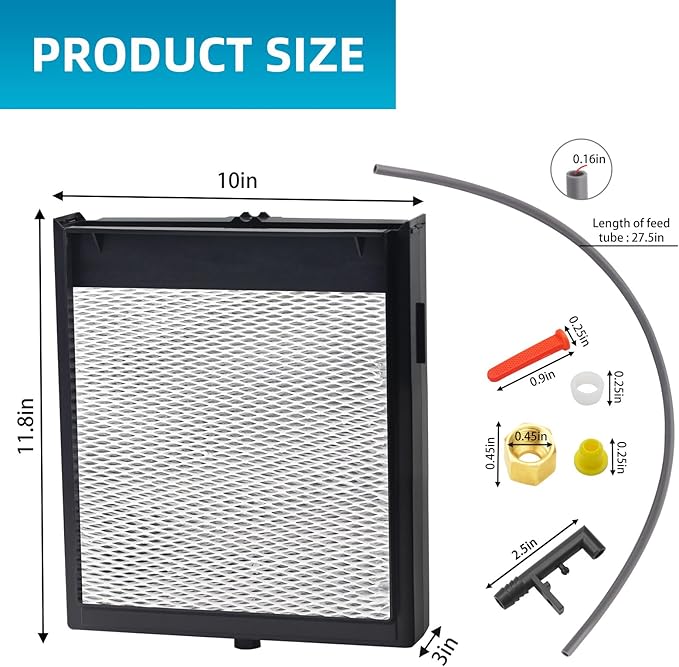 4793 Humidifier Maintenance Kit, No. 10 Water Panel Humidifier Replacement - Image 2
