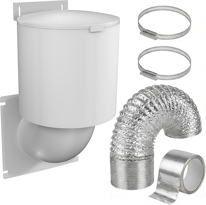 Dryer Vent Kit – 4 Inch Exterior Dryer Vent Cover by Raeflow