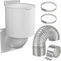 Dryer Vent Kit – 4 Inch Exterior Dryer Vent Cover by Raeflow