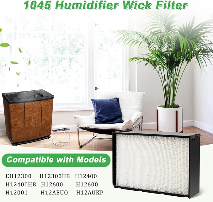 3 Pack 1045 Super Wick Humidifier Filter Replacement Compatible - Image 2