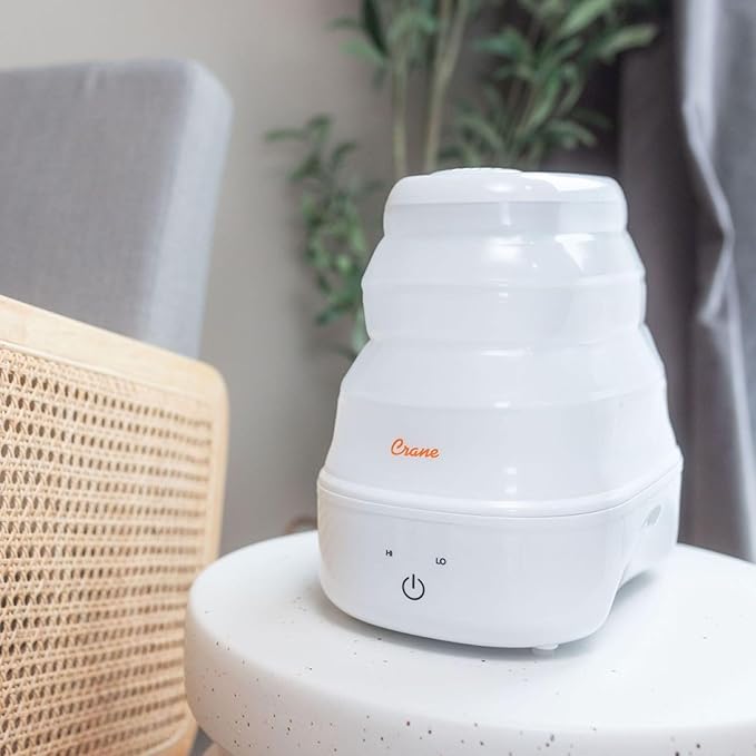 1 Gal. Warm Mist Collapsible Humidifier, Top Fill, - Image 8