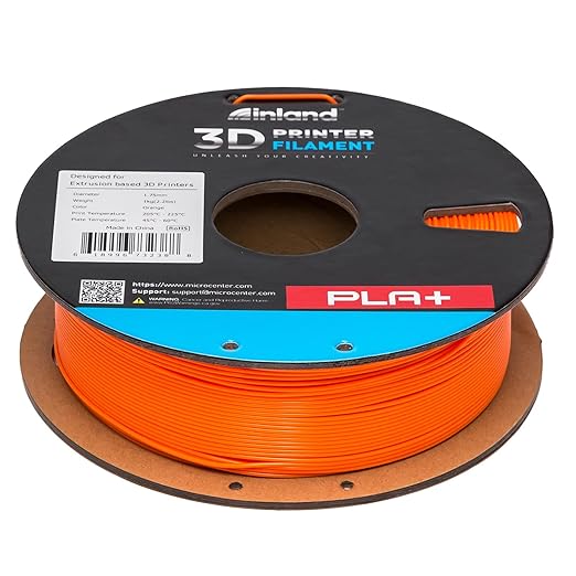 INLAND Micro Center PLA+ 3D Printing Filament 1.75mm - Image 6