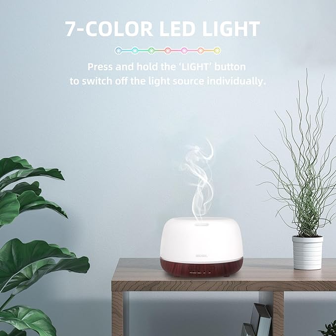300ML Essential Oil Diffuser, Aromatherapy Diffuser - Image 7