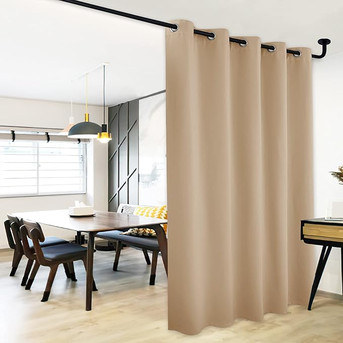 NICETOWN Sliding Door Blinds Window Treatment, Privacy Thermal Drapes - Image 6