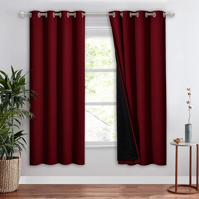 NICETOWN Living Room Completely Shaded Drapery, Privacy Protection & Noise by NICETOWN