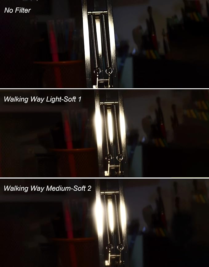 WalkingWay White Mist 67MM Soft Focus Filter Set - Image 5