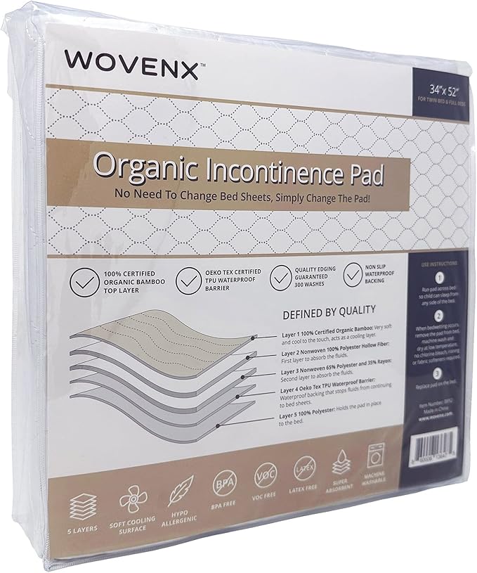 Organic Incontinence Pads for Kids & Toddlers - Image 2