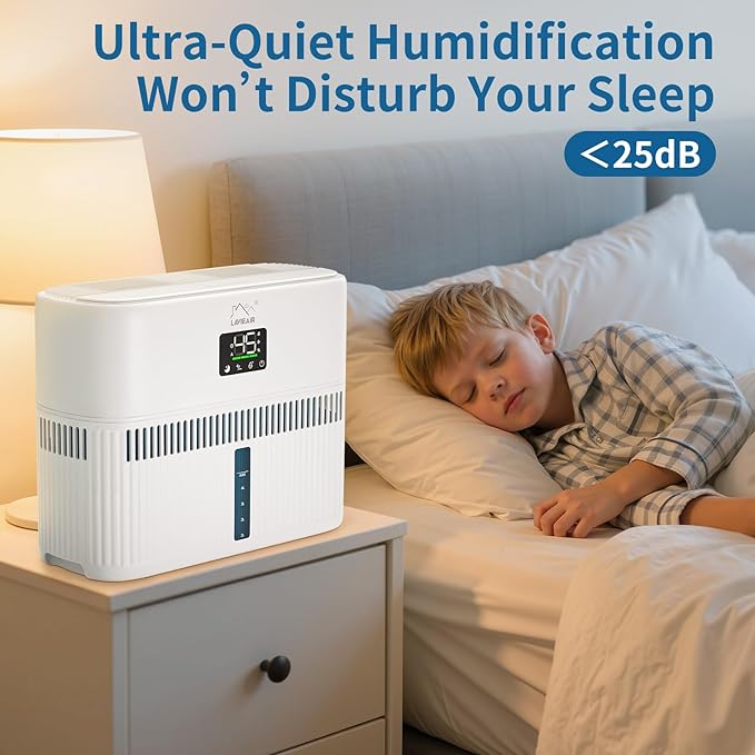 Smart Evaporative Humidifiers for Bedroom, Living Room, Large Room up to 300 ft² - Image 9