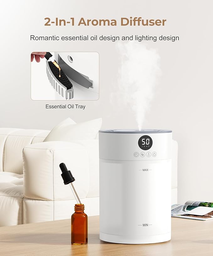 Abolee Humidifiers for Plants 4.5L Cool Mist - Image 8