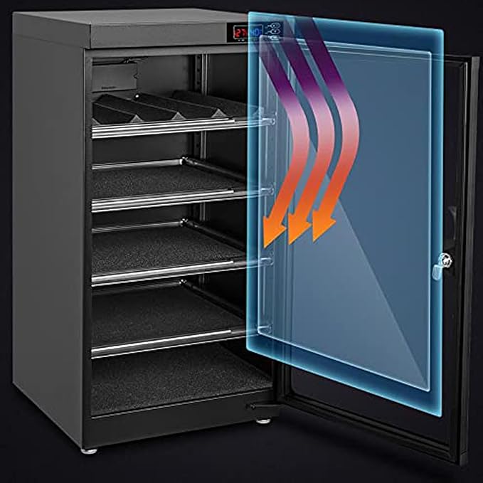 INTBUYING Camera Dry Cabinet 80L Electronic Dry Cabinet - Image 3