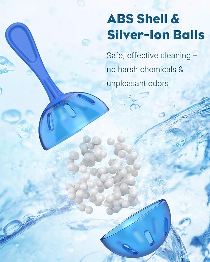 Pawfly 12 Pcs Humidifier Cleaner, Demineralization Cleaning Ball, Humidifier & - Image 5