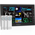 Weather Station Wireless Indoor Outdoor, Indoor Outdoor Thermometer Wireless by FOKEYDIRECT