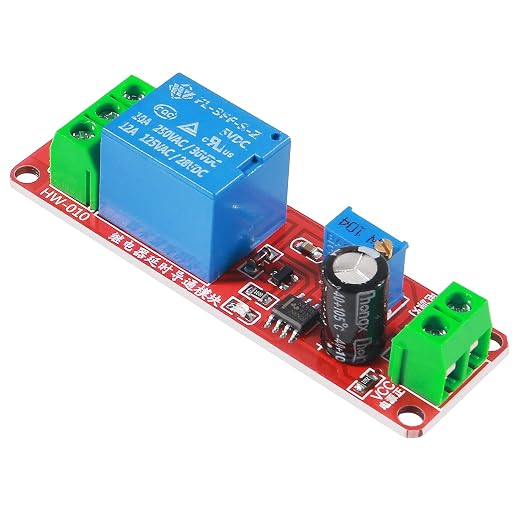 Dorhea 6PCS NE555 DC 5V Delay Timer Relay Switch Module Adjustable 0-10 Seconds - Image 4