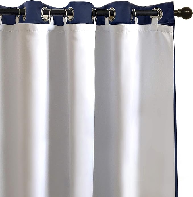 DriftAway Thermal Insulated 100 Percent Darkening Blackout Curtain Liner 2 by DriftAway