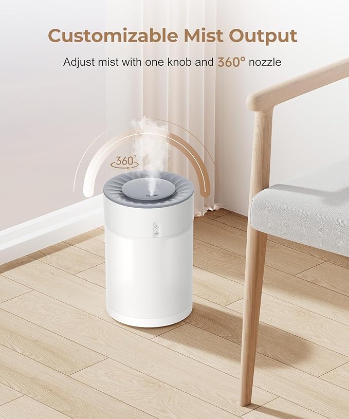 Bedroom Humidifier, 4.5L Cool Mist - Image 5