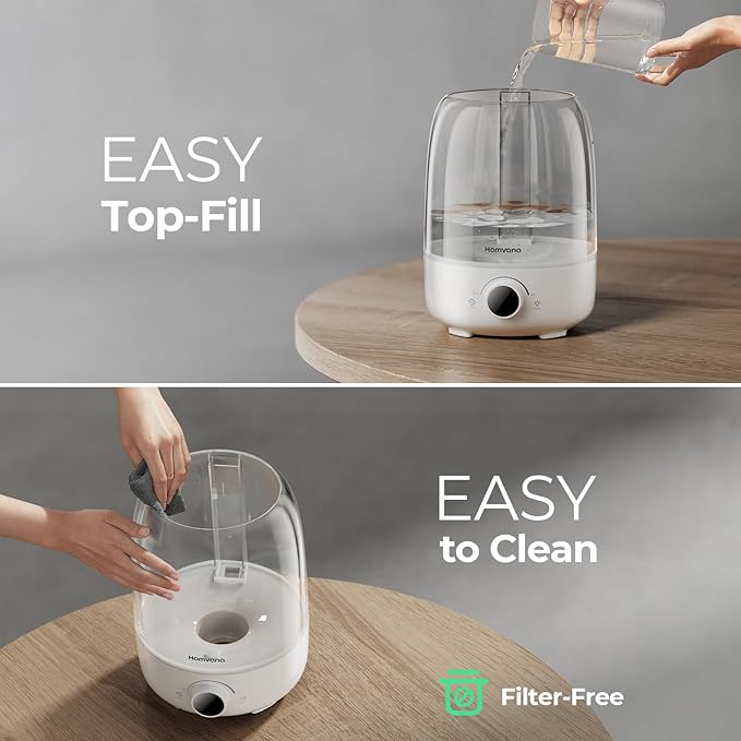 Homvana Humidifiers for Bedroom Diffusers - Image 5