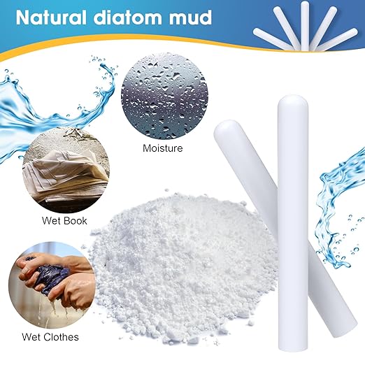 NUHUi 5 Pieces Drying Sticks Large Size Dry Desiccant Block Dehumidifier Rod - Image 4