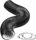 YIJUHOU 4 Inch 8FT Dryer Vent Hose, Flexible Air Ducting by YIJUHOU