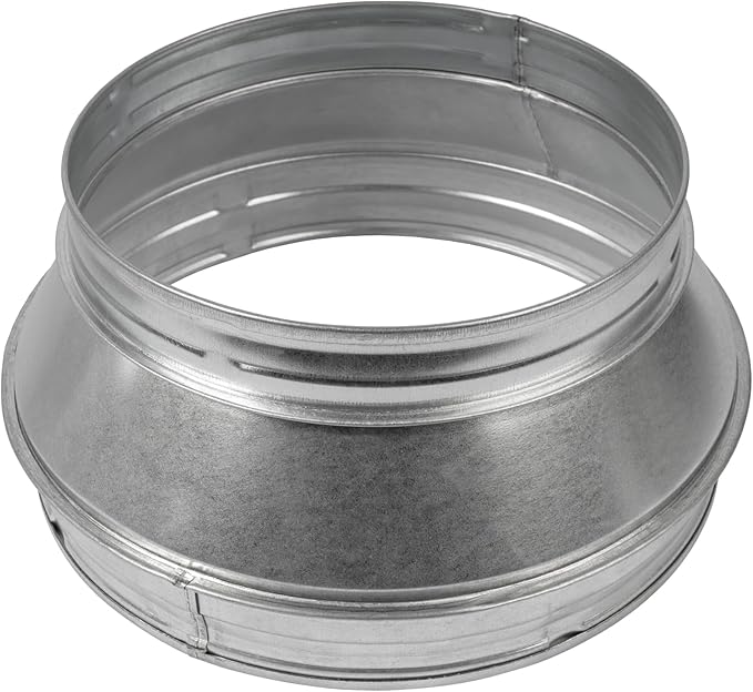 Vent Systems 12" Inch to 10" Inch Duct Reducer Adapter Connector Fitting Pipe - Image 9