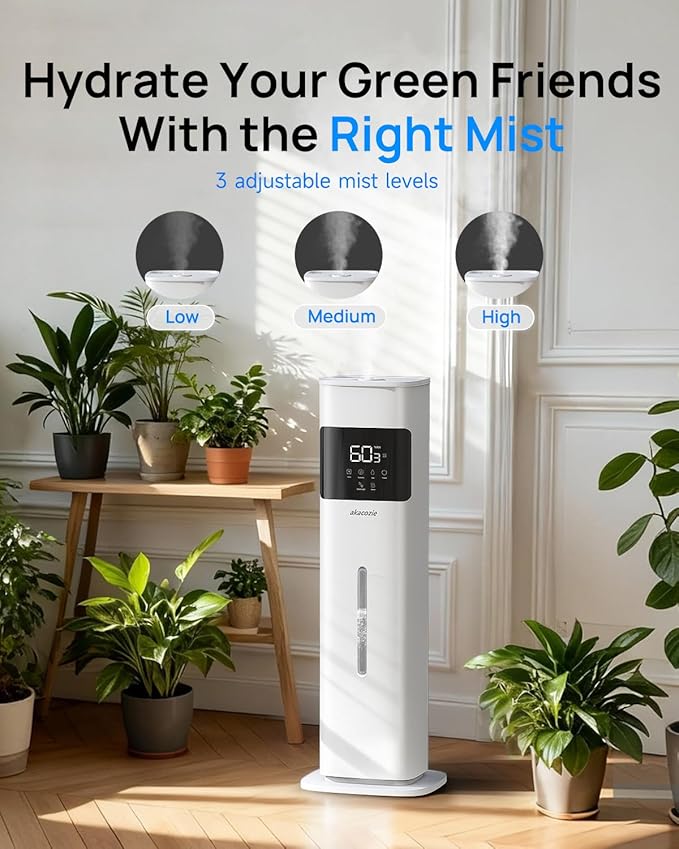 Warm & Cool Mist Humidifiers for Bedroom 500 sq ft, 2.1Gal/8L Top-Fill - Image 7