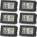 Vaikby 6-Pack Mini Digital Thermometer Hygrometer, Indoor Humidity Monitor by Vaikby