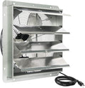 KEN BROWN 18 Inch Shutter Exhaust Fan, Gable Vent Fan, Wall Mount Ventilation by KENBROWN