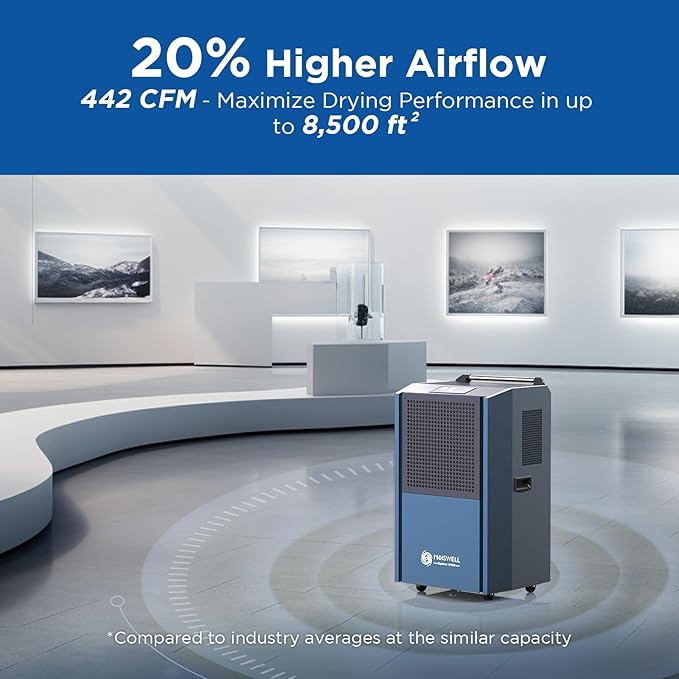 250 Pints Commercial Dehumidifier - Image 4