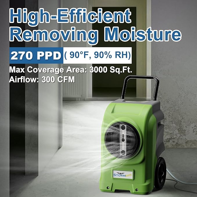 AlorAir 270 Pints Commercial Dehumidifiers - Image 4