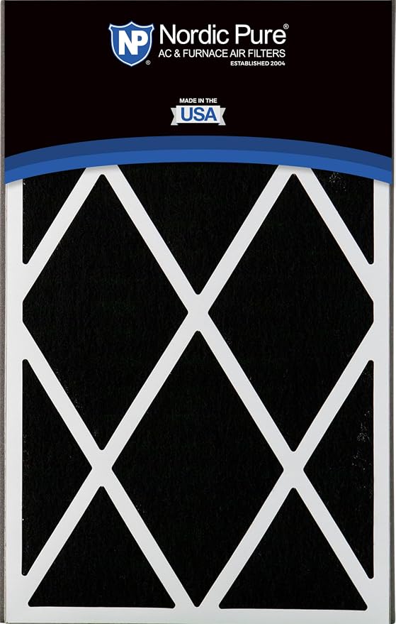 Nordic Pure 16x25x3 Pleated MERV 14 Plus Carbon Air Filter 1 Pack | Actual - Image 5
