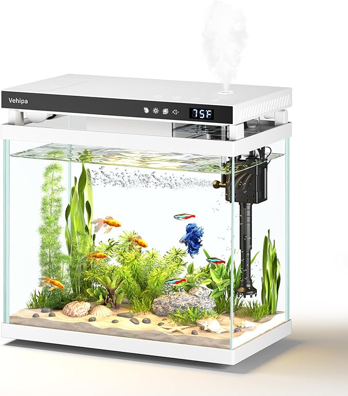 Fish Tank Aquarium, 2.2 Gallon Smart Fish Aquarium Kits - Image 8