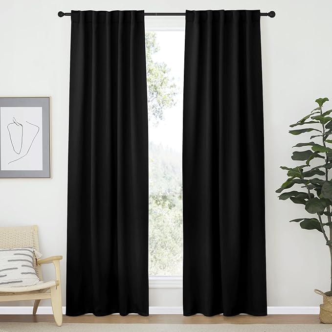 NICETOWN Halloween Small Blackout Curtain Panels by NICETOWN