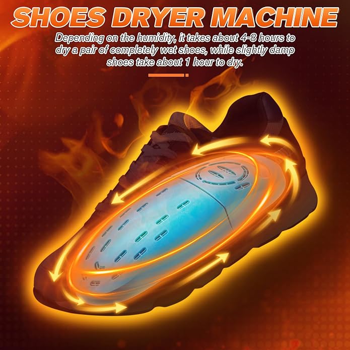 Shoe Dryers Portable, Boot Dryer, Telescopic Electric Shoe Warmer Machine - Image 4