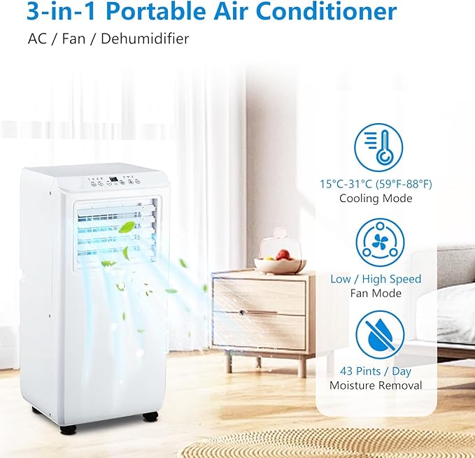 10, 000 BTU Portable Air Conditioners - Image 2