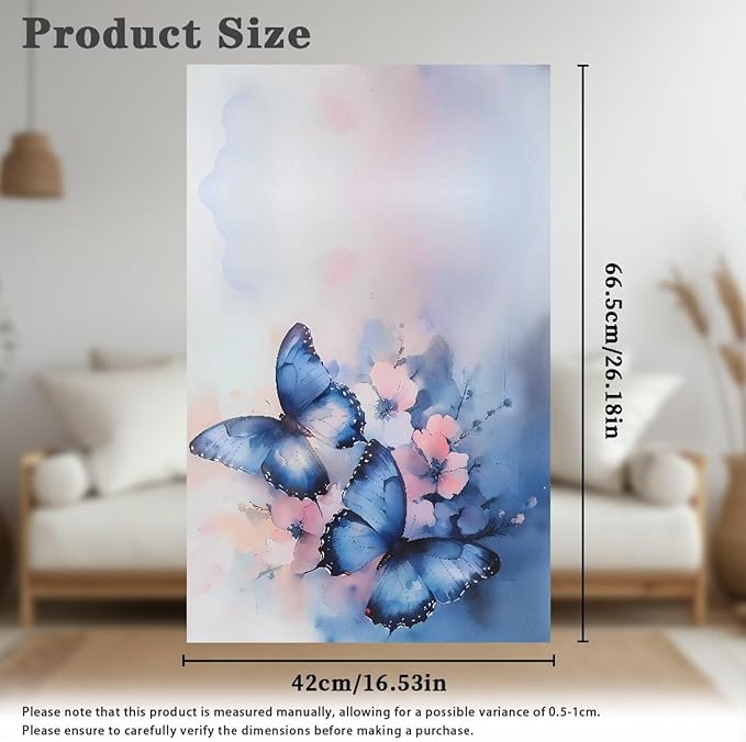 Butterfly Floral Slip Cover for Recliners Non-slip Headrest Sofa Protector Wear - Image 7