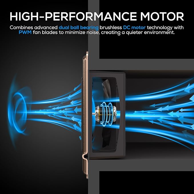 4"x10" Register Booster Fan - Image 4
