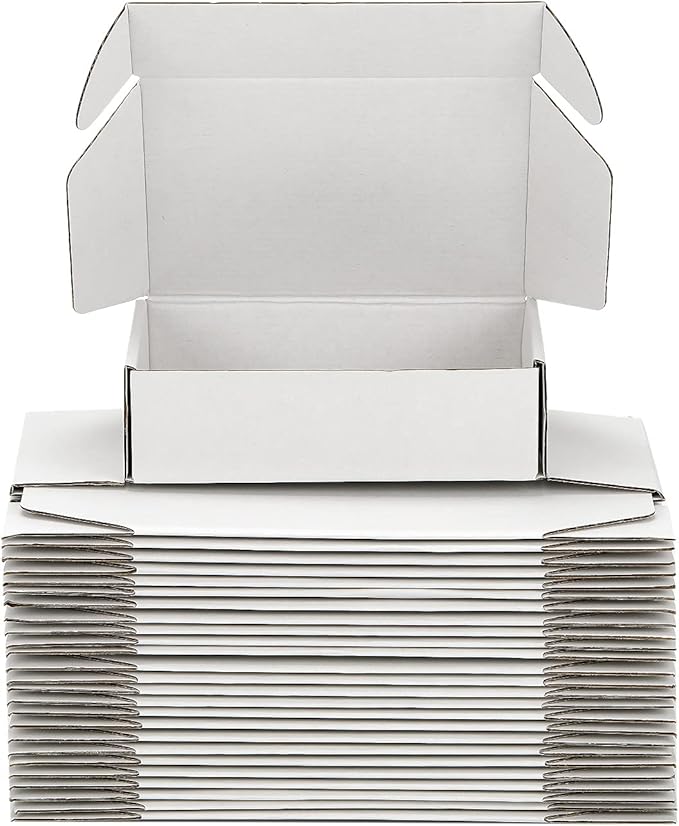 Small Shipping Boxes 10x10x3 Inch by DUZCLI