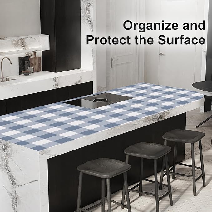 Shelf Drawer Liner for Kitchen Cabinets Non-Adhesive, 11.8In x 30FT Non-Slip - Image 7