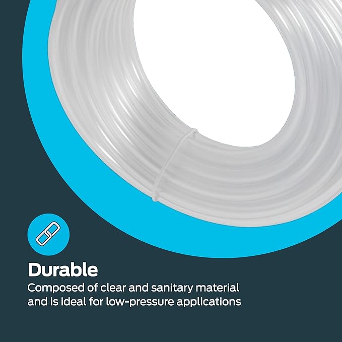 Eastman 3/8 Inch ID PVC Clear Vinyl Tubing, 20 Foot Length - Image 6