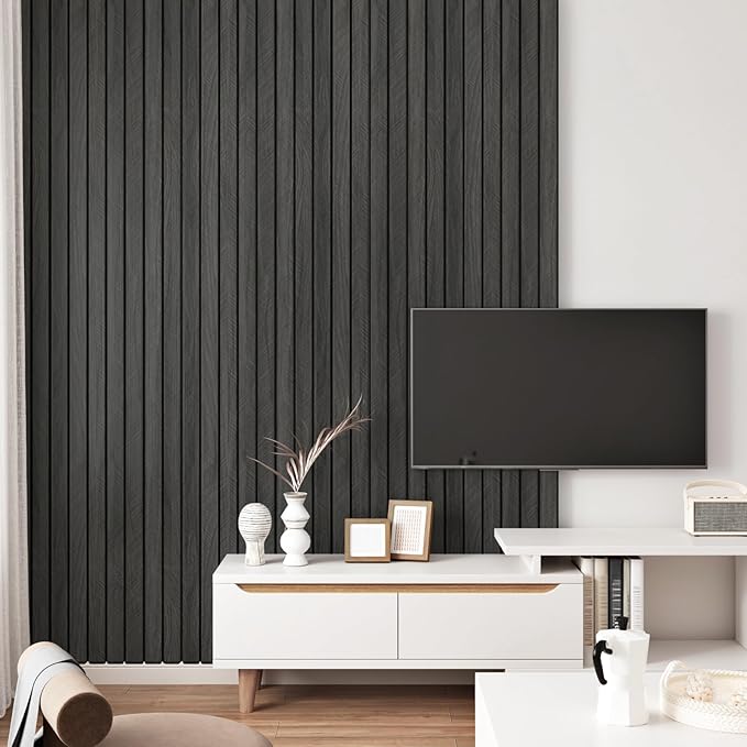 200"x23.6" 3D Wood Panels for Interior Wall Decor Peel and Stick Acoustic Wood - Image 7