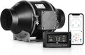iPower 4 Inch Inline Duct Ventilation Fan by iPower