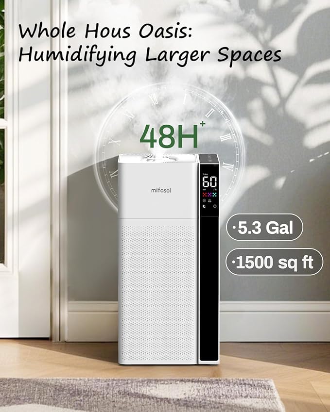 Mifasol Humidifier Large Room Warm and Cool Mist, 5.3Gal/20L Humidifiers - Image 3