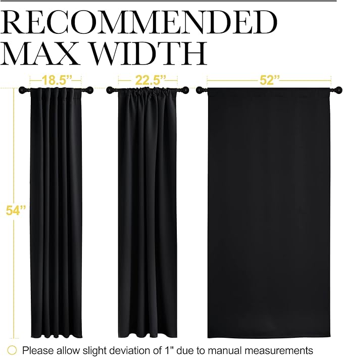 NICETOWN Halloween Blackout Curtain Blinds Window Panels - Image 8